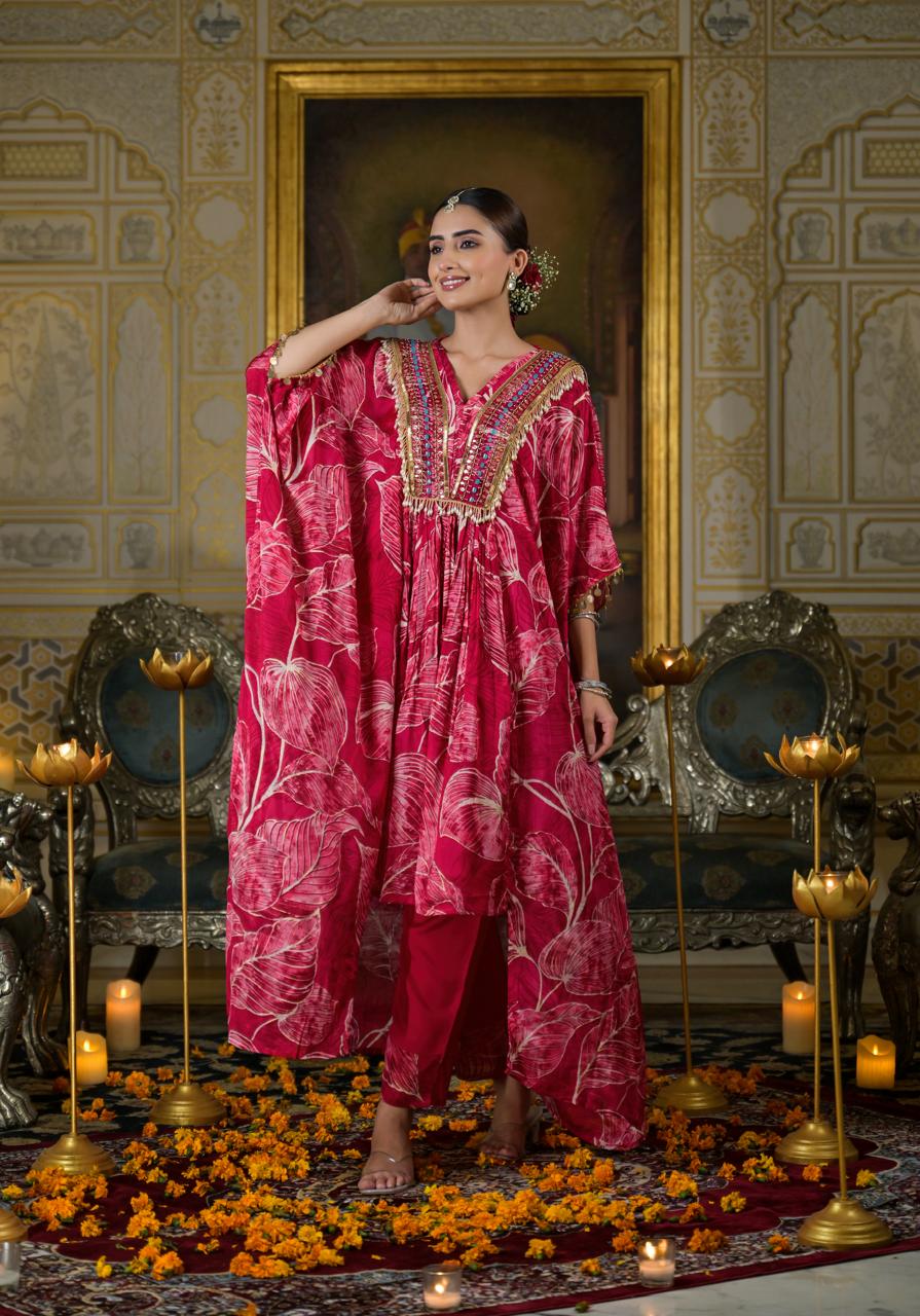 SHAGUN RANI KAFTAN SET