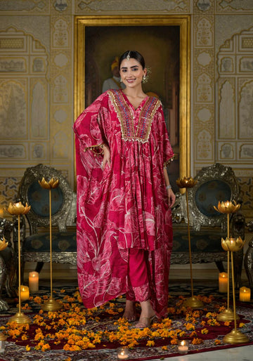 SHAGUN RANI KAFTAN SET